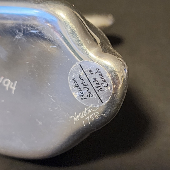 Hoselton Deer, Fawn Sculpture 1758, Figurine, Aluminum Sculpture - Picture 5 of 6